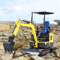 Hengwang HW15 China 1.5ton Crawler Excavator Changchai Engine Eaton Hydraulics High Efficiency 1 Year Warranty Tested Video