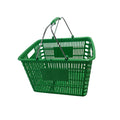 Wholesale Eco-Friendly 28L HDPE/HDPP Shopping Baskets with 2 Handles Easy to Carry for Use in Shopping Malls