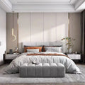 Warm Color Bedside Background Wallpaper Warm Wholesale Wallpaper Bedroom 3D Three-Dimensional Wall Sticker Wall Covering