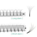 0.07mm Korea Premade Russian Volume Lashes Super Fans Needle Point Stem Narrow Base Lightweight Mega Volume Premade Fans