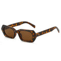 2024 New Best Selling Fashion Square Jelly PC Frame Glasses UV400 Personality Custom Logo Luxury High-Quality Sunglasses
