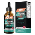 Custom Private Label Liposomal Glutathione Supplement 2000mg Glutathione Liquid Drops Vitamin C Curcumin Oral Liquid