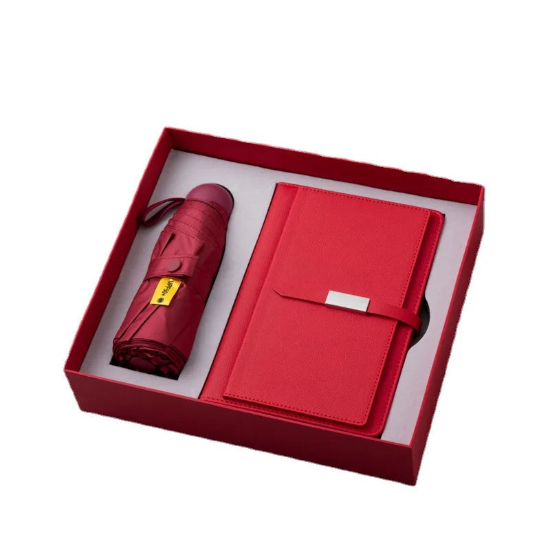Hot Sale Luxury Advertising Notebook Sets Custom Logo Business Promotional Notebook Gifts for Corporate Office