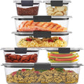 Big Capacity Plastic Sealed Storage Container Set for Kitchen Refrigerator Fresh Food Container for Fruits and Vegetables