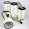 Building Material Cement Mill Dust Treatment Pulse Cleaning Low Resistance Quick Release End Cap Industrial Air Filter Cartridge