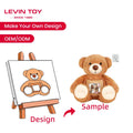 Cute Kawaii Teddy Bear Plush Toy Soft Stuffed Animal Dolls Graduation Gifts for Boys and Girls Filled with PP Cotton