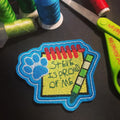 Low MOQ Personalized Embroidery Woven Tag Embroidery Patch Custom