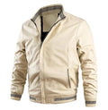 Customized Baseball Jacket Washed Cotton Vintage Coat Baseball Bomber Varsity Jacket for Men