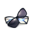 Hot Sale Magnetic Clip on Sunglasses Tr Frame Polarized Fashion Sun Glasses