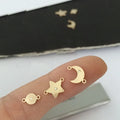 14K Gold Filled Jewelry Charm with Zircon Initial Pendant for Bracelet Necklace Earring Jewelry Making