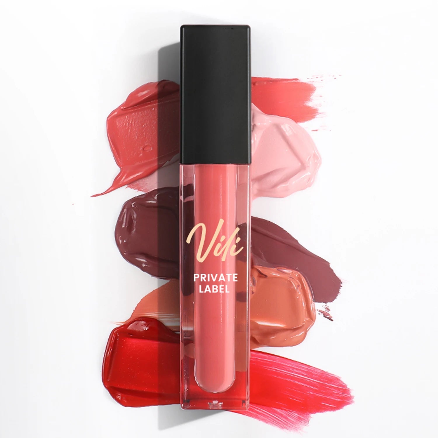 Waterproof Private Label Long Wear Natural Waterproof Red Lipgloss High Pigment Lip Gloss Vendor Lip Gloss Makeup