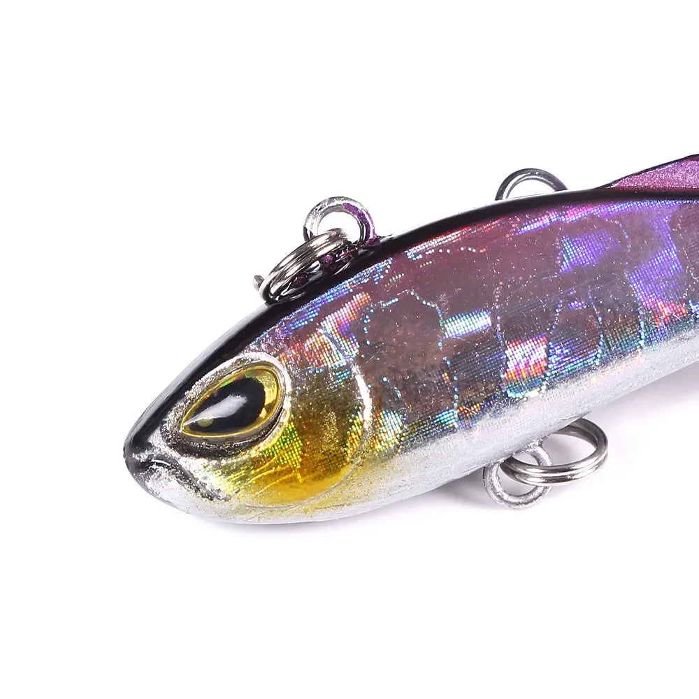 4CM 4G Plastic VIB Vibration Lure Hard Bait Chatter Vibe Fishing Wobblers