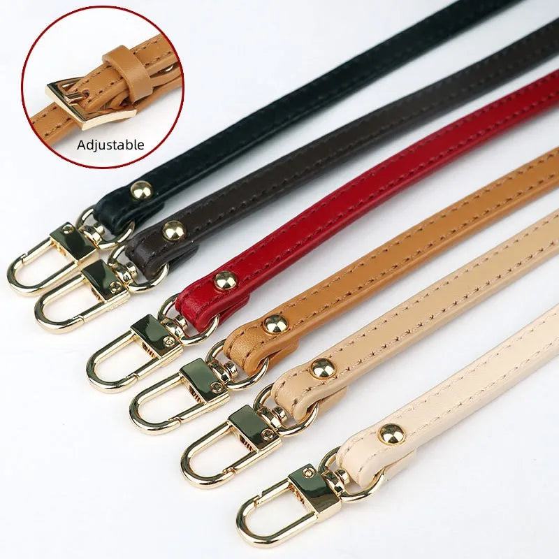 Deepeel ZP026 1cm Luggage Accessories Women's Adjustable Detachable Handbag Chain Strap Replaceable Crossbody Leather Bag Straps