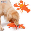 Eco-Friendly Lobster Design Nylon Dog Snuffle Toy Washable Slow Eating Chewing Pet Toy