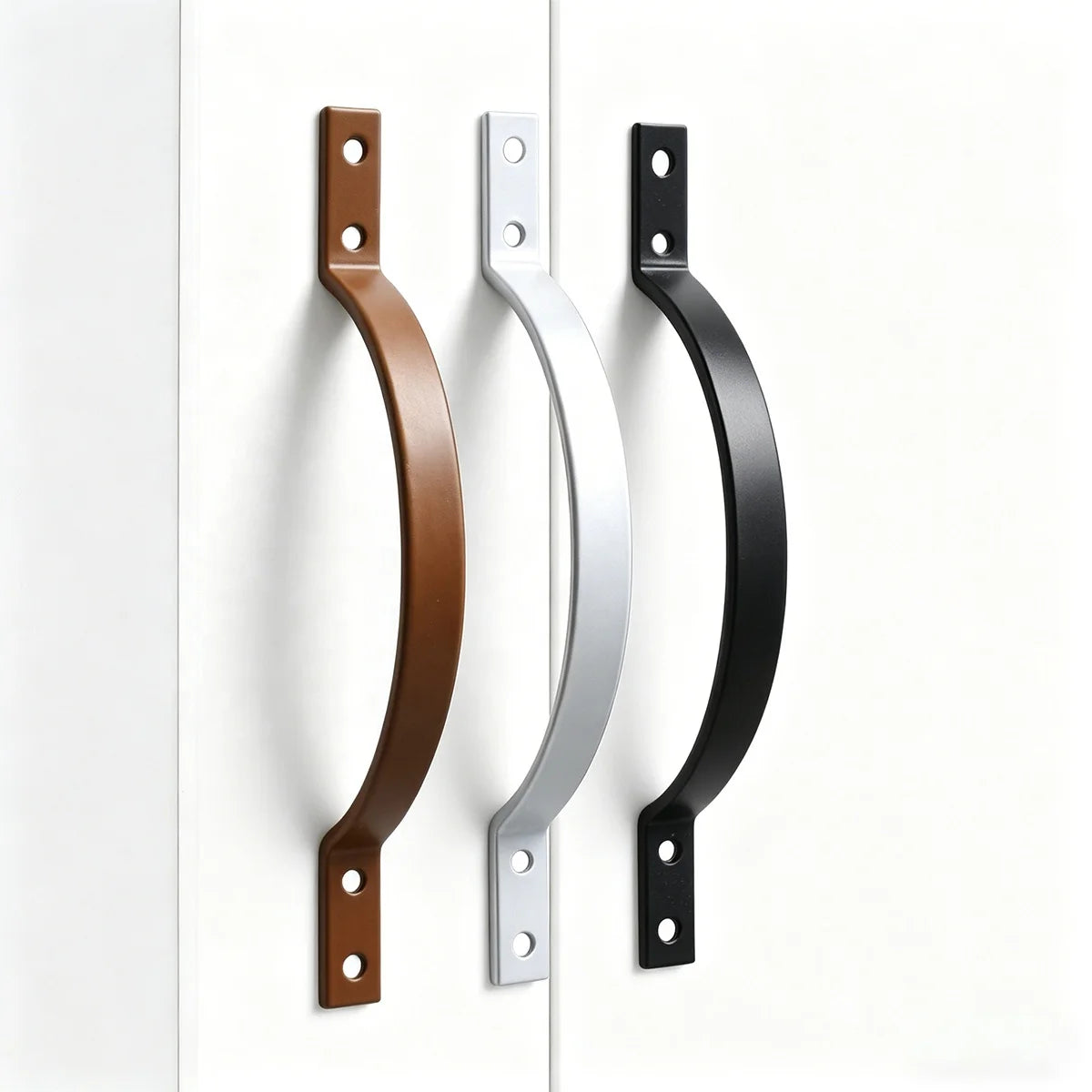 Retro Antique Iron Arch-Shaped Handle - Hardware Pull for Drawers Cabinet Doors Iron Doors & Suitcases