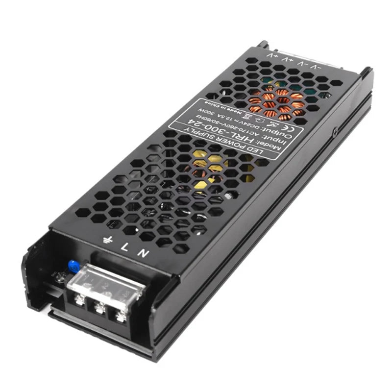 DC 12V 24V Switching Power Supply AC190-240V Mute Lighting Transformers 60W 100W 200W 300W 400W LED Light Driver Power Adapter