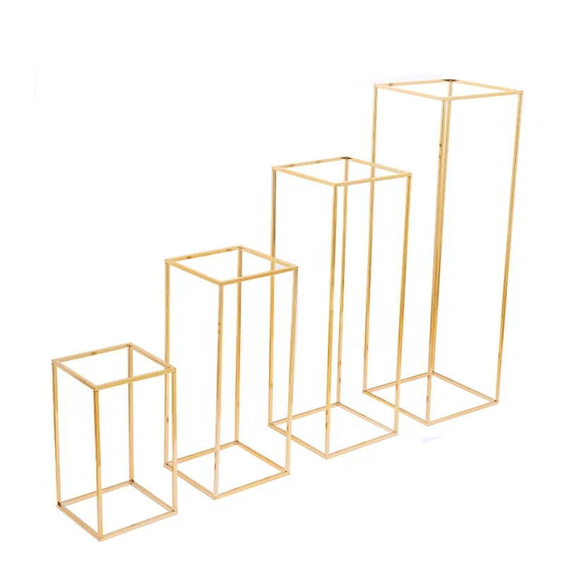 2026 Wholesale 4pcs Set Flower Stand Centerpiece for Wedding