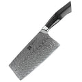 7 Inch Chef Knives 67 Layers Damascus Steel Kitchen Cleaver Chopper Knife with G10 Handle MegaBDM