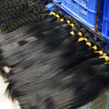 40 Inch Raw Indian Straight Hair Weave Extensions Raw Peruvian 100% Human Hair Weft Super Long Indian Bulk Braiding Human Hair