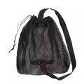 Multipurpose Nylon Mesh Crossbody Drawstring Shoulder Tote Bag for Outdoor Fitness Shopping Basketball Portable Storage Pouch