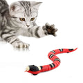Funny Electric Smart Sensing Snake Toy Creative USB Rechargeable Automatic Cat Toy Eco-Friendly Plastic Material