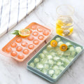 Ice Cube Mold Ice Cube Tray with Lid Sphere Round Ice Cube Makers Kitchen DIY Home Party Bar Drink Whiskey Ball Tool