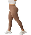 Plus Size Super Soft Fitness High Waisted Gym Yoga Leggings XL Women's Seamless Yoga Pants With Quick Dry & Print Features
