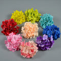 CM-YC015 Wholesale Cheap Artificial Flower Silk Hydrangea Head for Wedding Background Wall Decoration