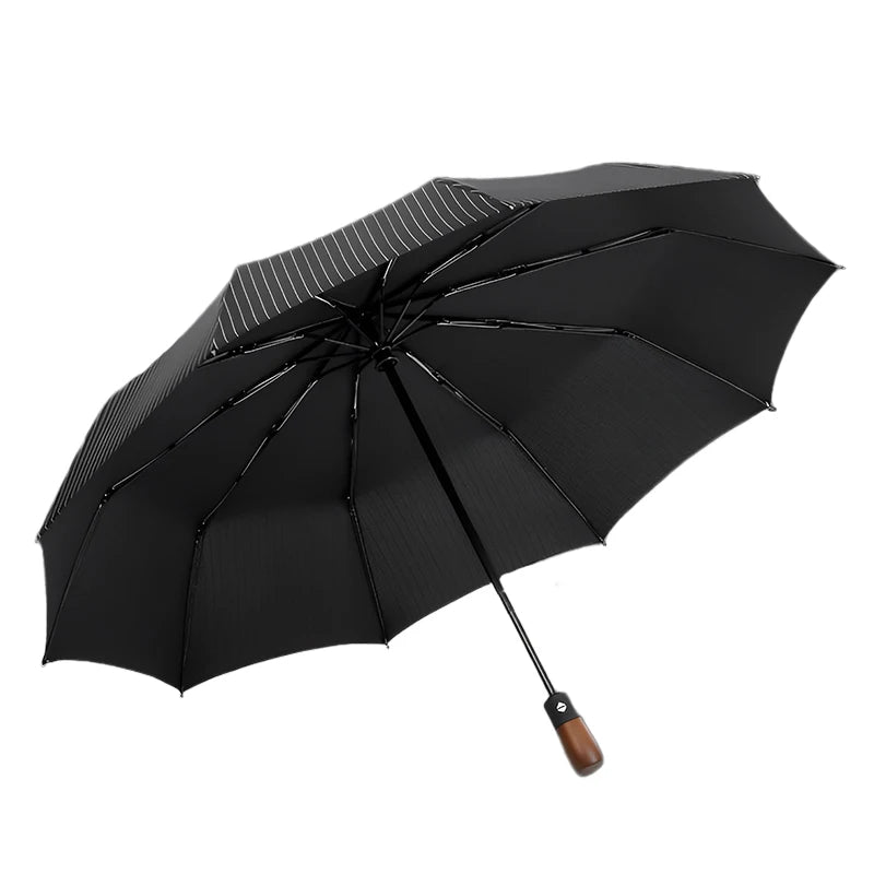 Chinese Automatic 3 Foldable Umbrella Customized logo Summer Umbrella Gift Umbrella for the Rain Windproof