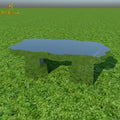 High Quality 304 Stainless Steel Urban Outdoor Garden Art Metal Bench Chair Sculpture