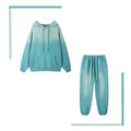 Hot Selling Custom Oversized Vintage Tie Dye Mens Sweatpants and Hoodie Set