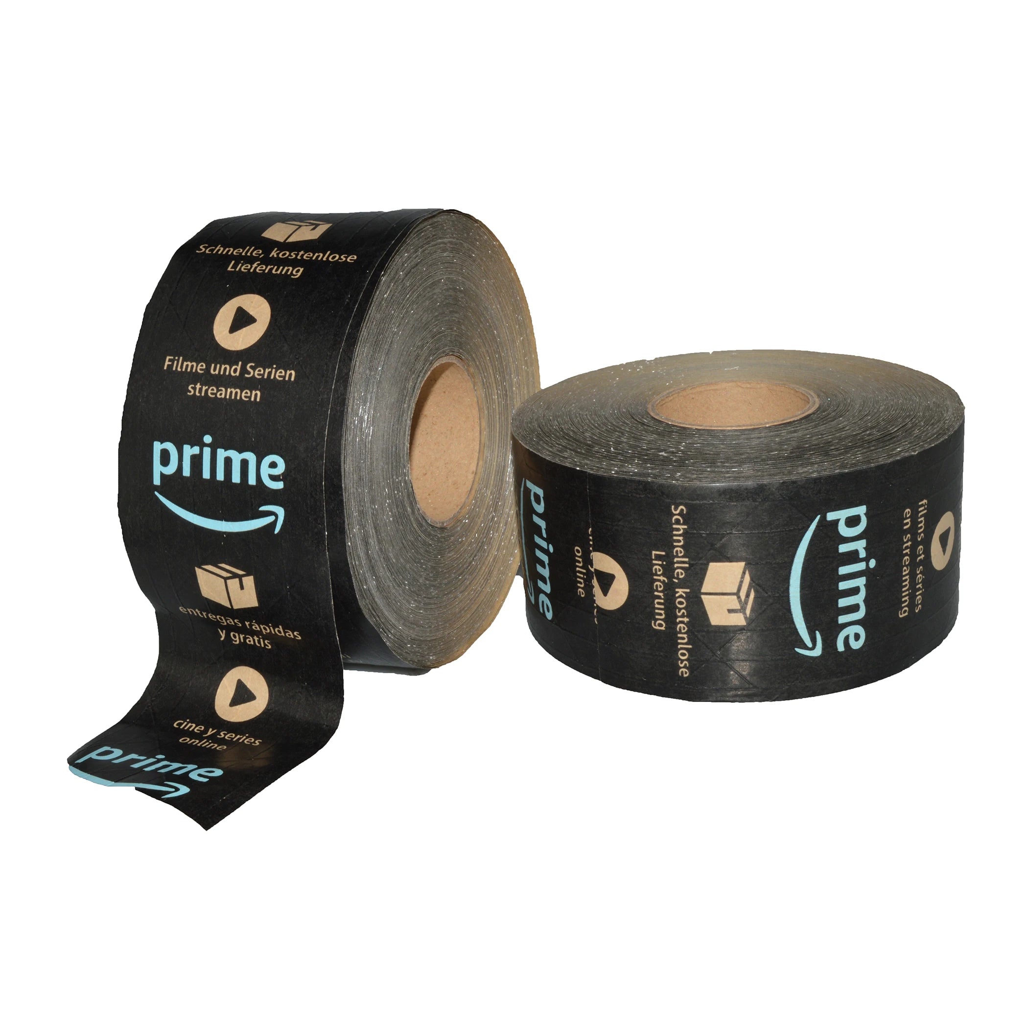 Logo Custom Packing Tape Waterproof Rubber White Kraft Paper Tape Self Adhesive Water Activated Kraft Paper Tape Offer Printing