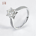 Custom Gold Rings for Women 18k Real Gold Couple Wedding Rings 18k Gold Moissanite Ring