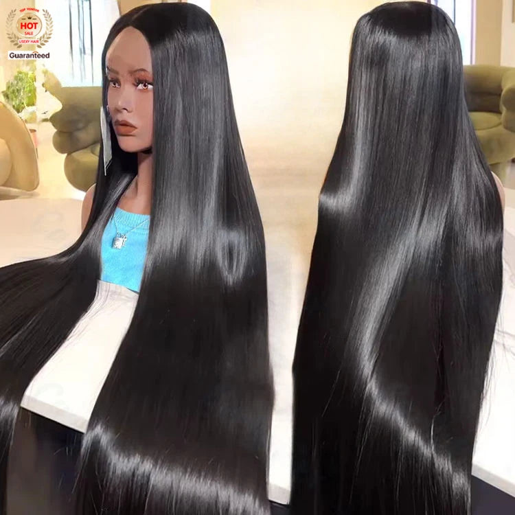 Natural Color 4x4 Transparent Lace Closure Frontal Bone Straight Vietnamese Virgin Human Hair WigsGlueless Wigs 100% Human Hair