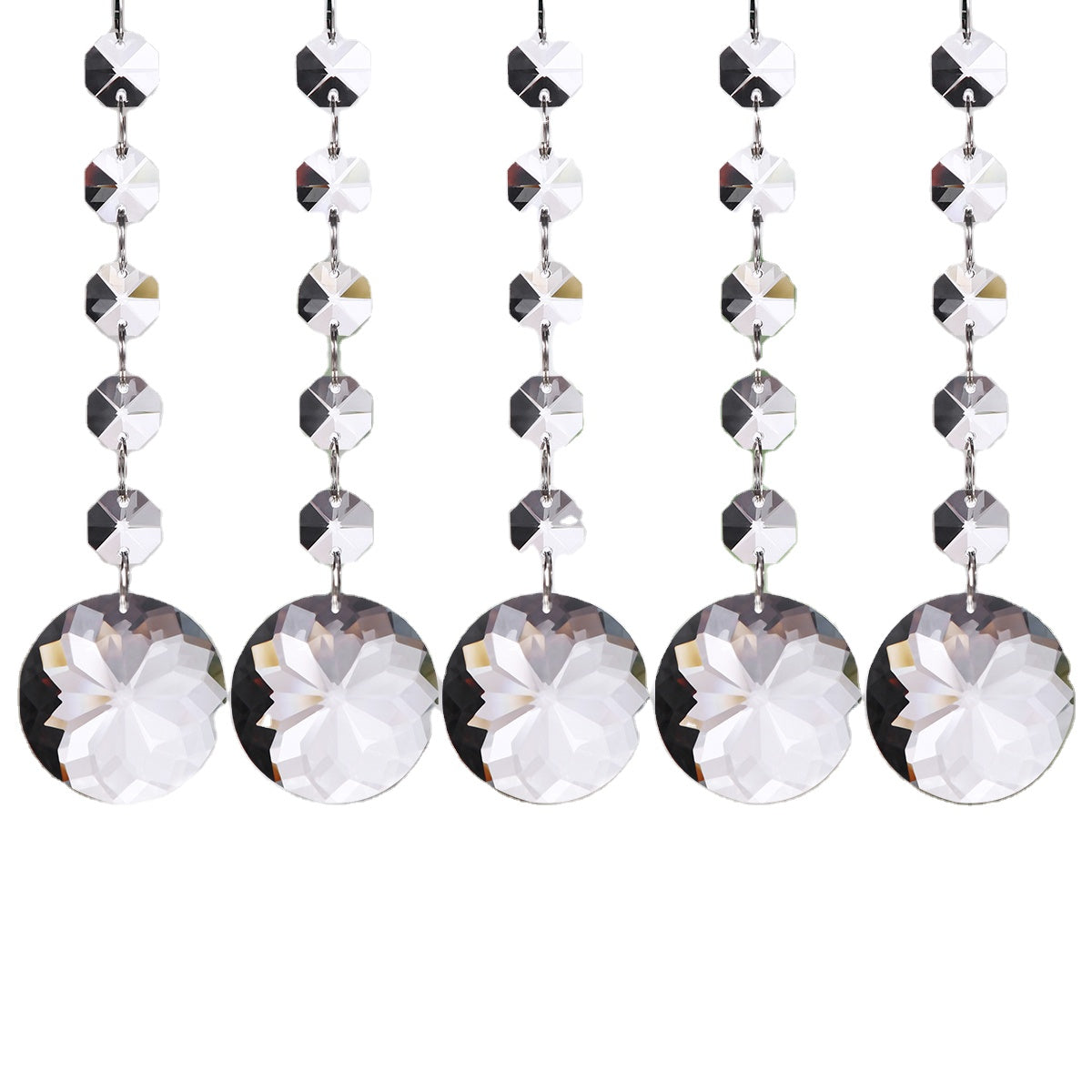 Clear Glass Crystal Ball Prism Pendant for Gift Window Crystal Prism Pendant