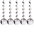 Clear Glass Crystal Ball Prism Pendant  for Gift Window Crystal Prism Pendant