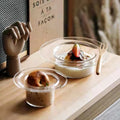 Wholesale Cheap Price Modern Multifunctional Dessert Yogurt Dinner Fruit Glass Bowl Plate
