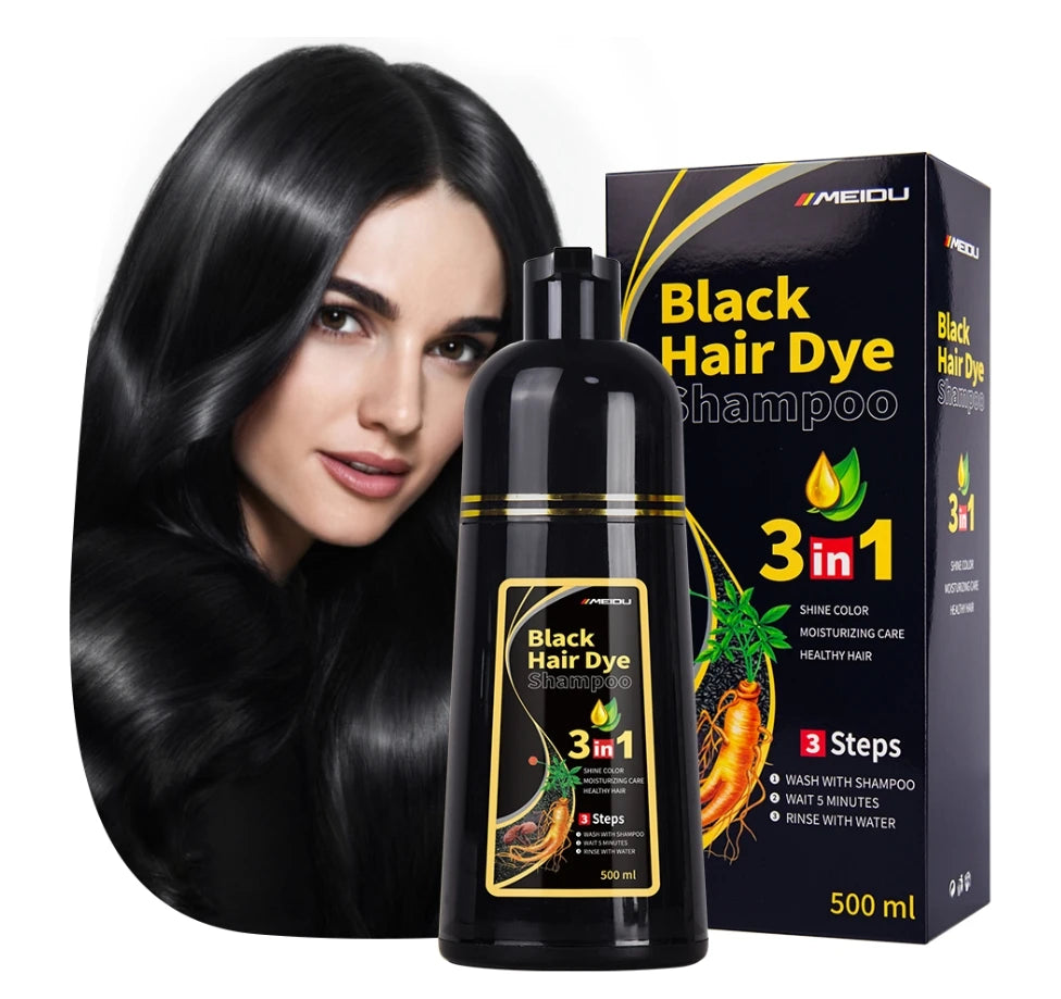 500ml Organic Meidu Best Hair Darkening Shampoo
