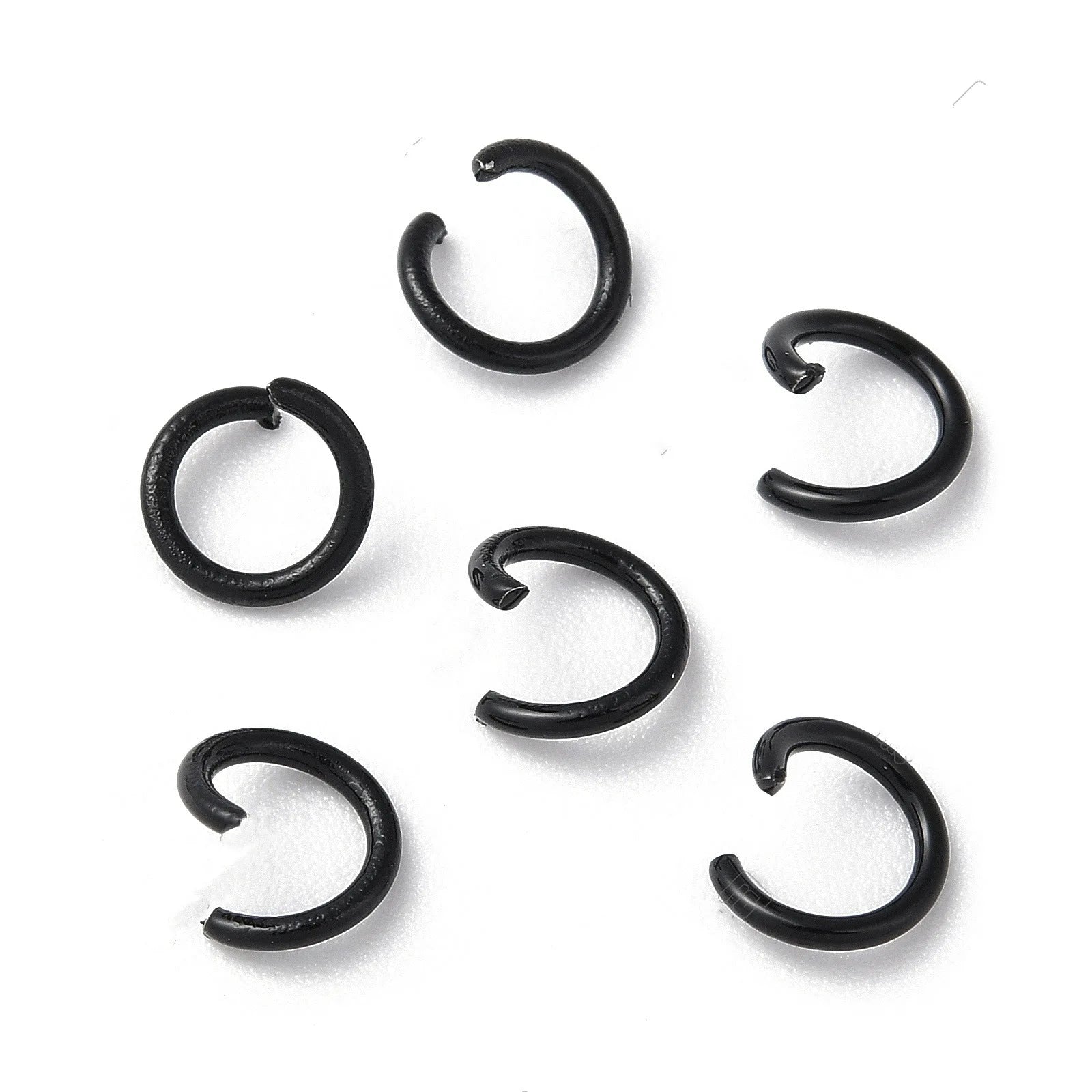 Split Keyring Connectors Factory Wholesale Gold Stainless Steel Jump Rings Open Connected Closed O-ring Split Ring Connectors