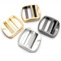 Strong Metal Ladder Lock Tri-Glide Tension Lock Metal Buckle Slide Buckles Adjustable Backpack Strap