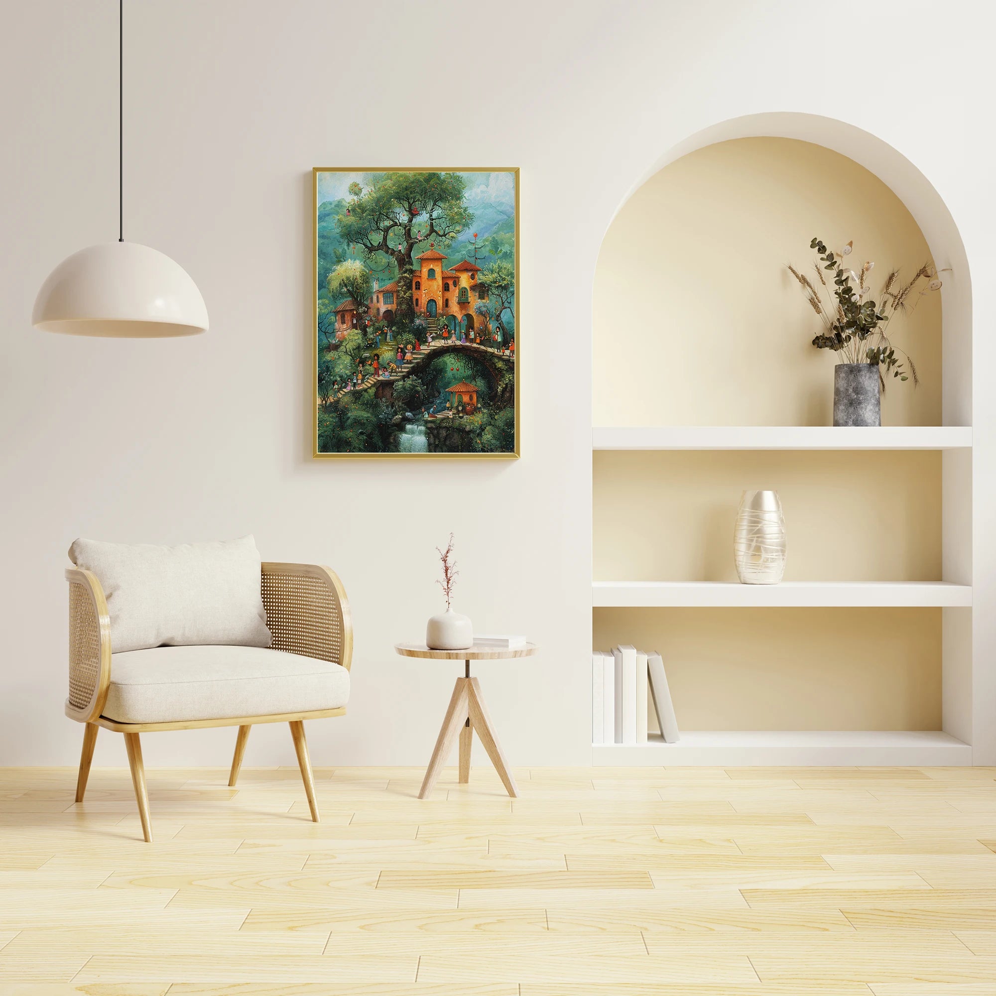 VANCY ARTS Customize Diamond Painting Kit  Full Resin Square or Round Drill Diamond Painting With Fairy Drill for Home Decor