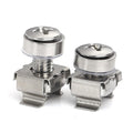 Zinc Plated Carbon Steel M5 M6 Square Cage Nut With Rack Mount Screws Bolt and Washer Clip Lock Cage for Server Rack and Cabinet