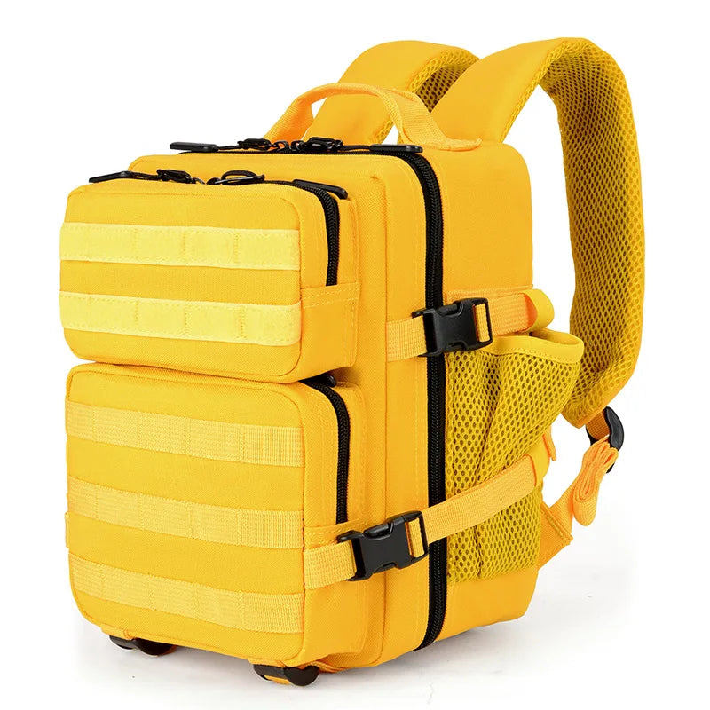 9L Tactical Anti-Theft Waterproof Fashion Polyester External Frame Zipper Closure Shoulder Backpack for Gym & Sports