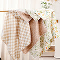 100% Cotton Baby Bathrobe  Soft  Muslin Hooded Bath Towel  Blanket  Newborn Baby  Multifunctional Blanket