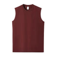 Custom logo Printing Muscle Singlet Men's T-shirts Vest Fitness Sports Cotton Loose Vest Sleeveless  t Shirt for Men