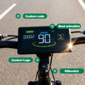 Wired Cycling Computer with Waterproof LCD USB Rechargeable Ideal for Tracking Speed Distance Trip and Ride Time on EBike