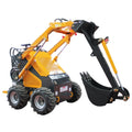 Manufacturer Mini Small Skid Steer Loader Factory With Epa perkins Engine Trencher Hydraulic Breaker