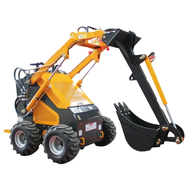 Manufacturer Mini Small Skid Steer Loader Factory With Epa perkins Engine Trencher Hydraulic Breaker