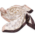 Custom Ladies Big Satin Silk Scarf Printing Big square Other Scarves Satin Scarfs Shawls Design