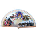 [I AM YOUR FANS] Spanish Folding Wooden Hand Fan Personalize Wooden Hand Made Fans Custom Printed Logo